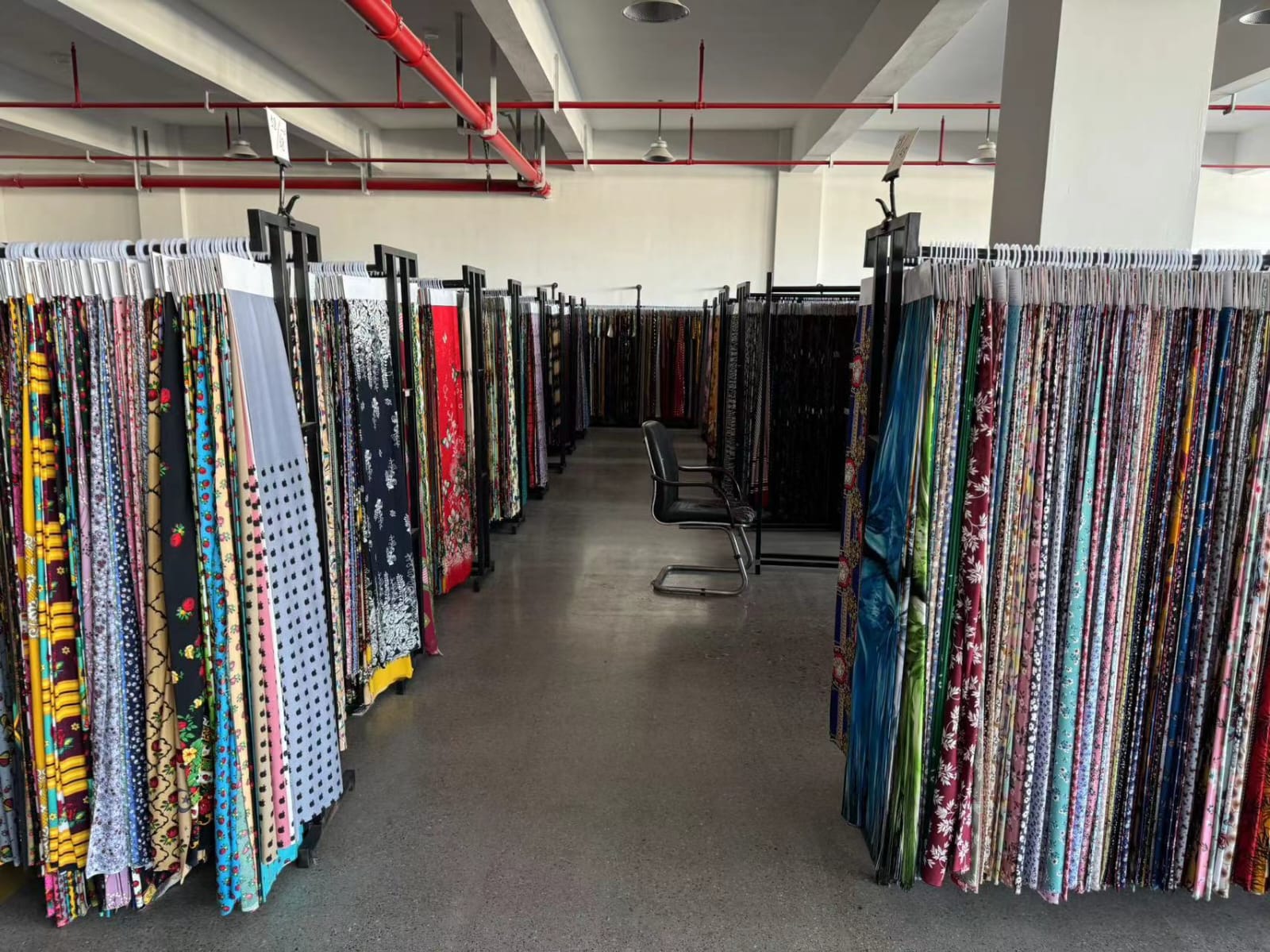 Extensive fabric collection